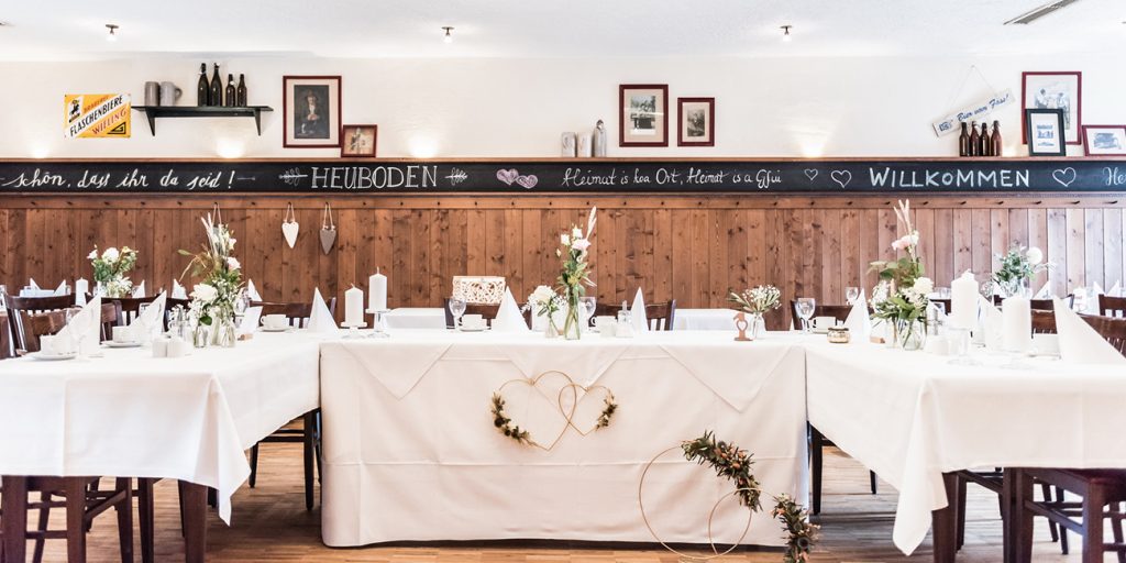 Event- und Hochzeitslocations - Brandnew Band - Hochzeitband Rosenheim - Gasthof Rauch - Grucking