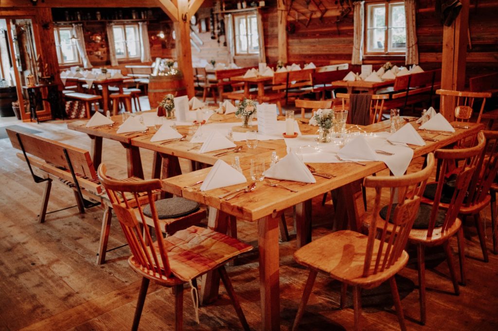 Event- und Hochzeitslocations - Brandnew Band - Hochzeit in Rosenheim - Schlossbergalm - Aschau a Chiemsee