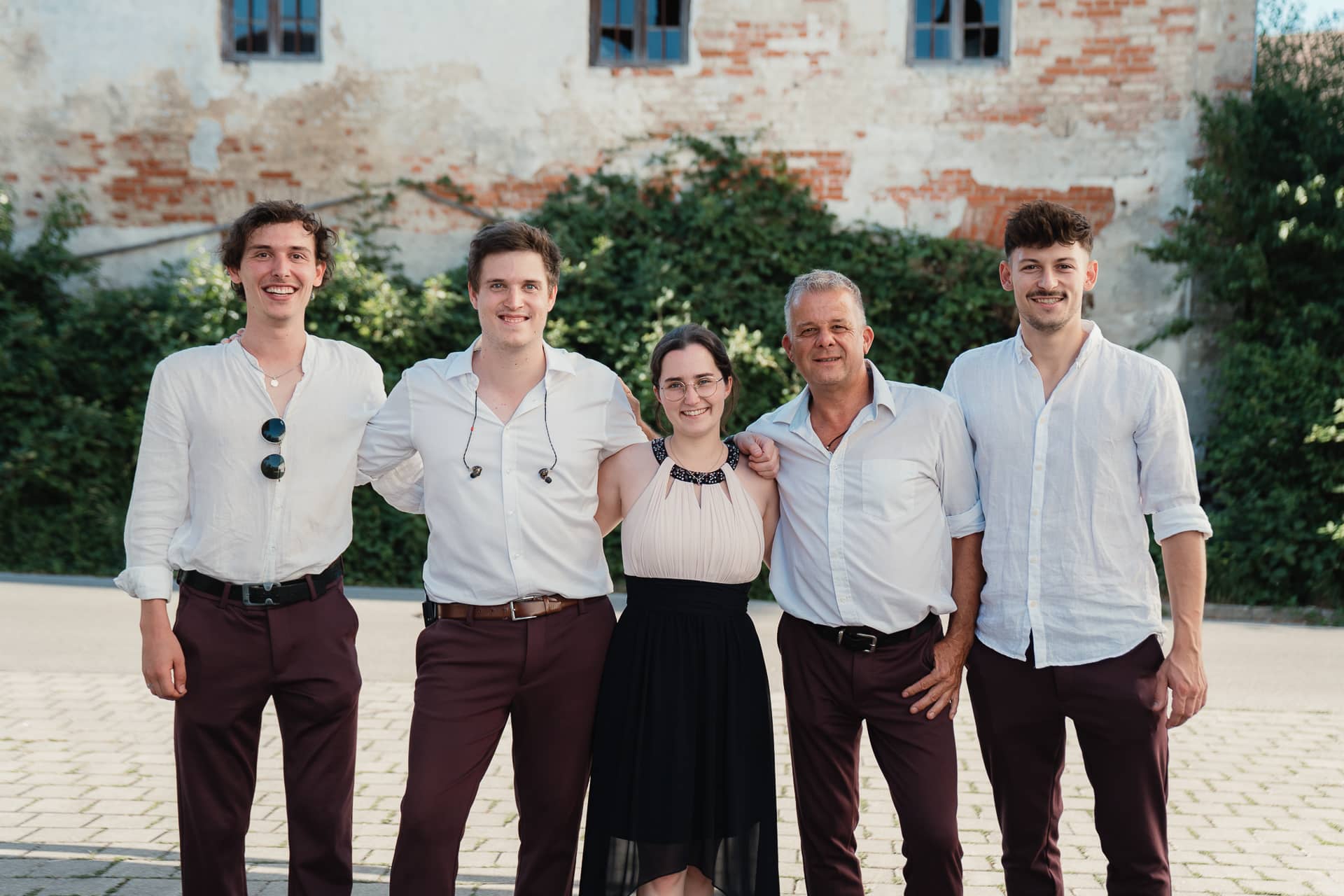 Brandnew Band Rosenheim - Hochzeitsband Rosenheim - Teamfoto